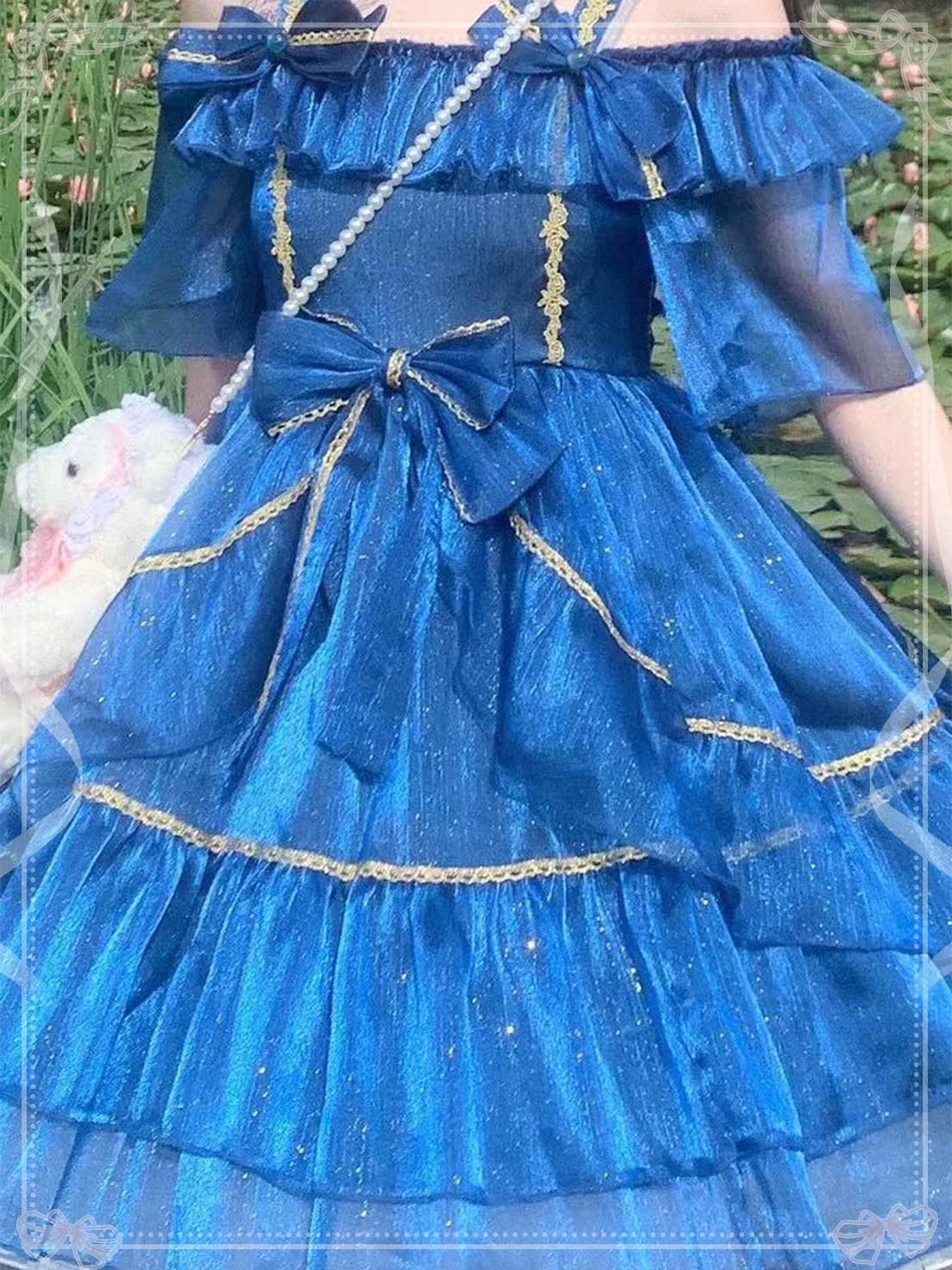 blue lolita mimi dress