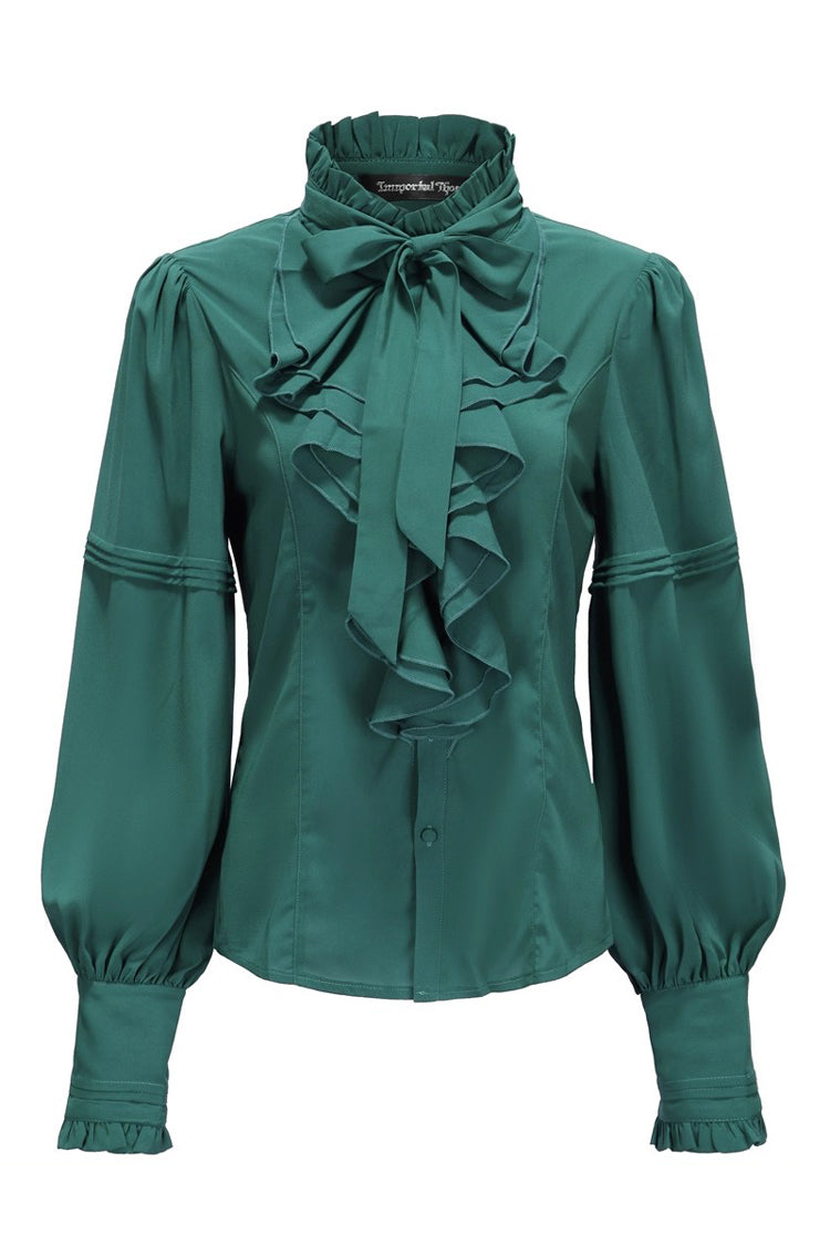 Original Retro Immortal Endless Promise Lace Bow Ouji Lolita Blouse