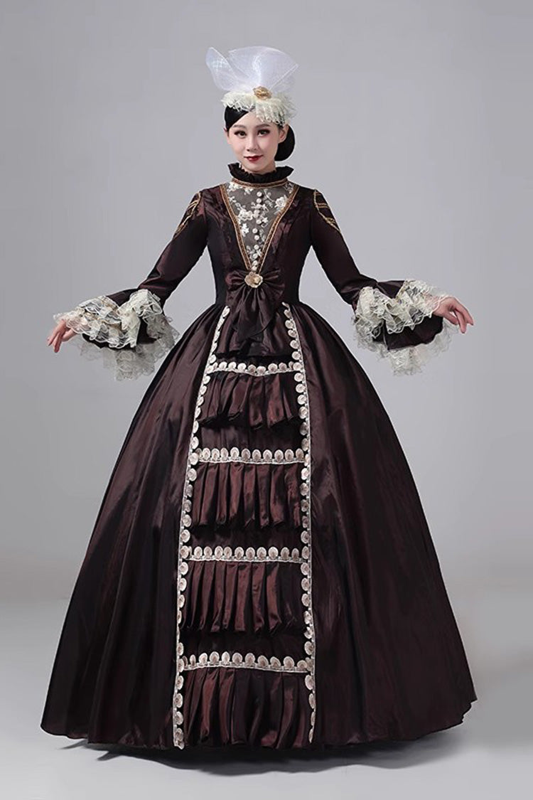 British Medieval Court Embroidery Cardigan Vintage Princess Lolita Victorian Dress 5 Colors