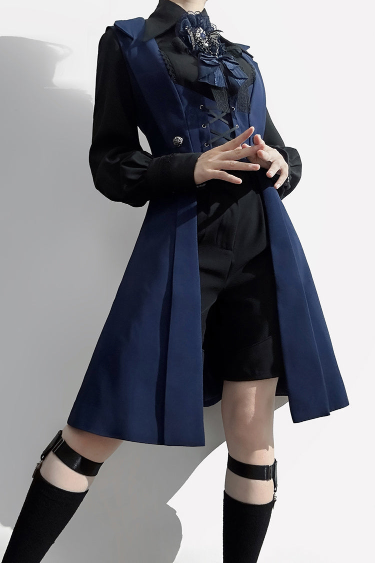 Overture Middle Ages Ouji Fashion Gothic Lolita Long Vest 3 Colors