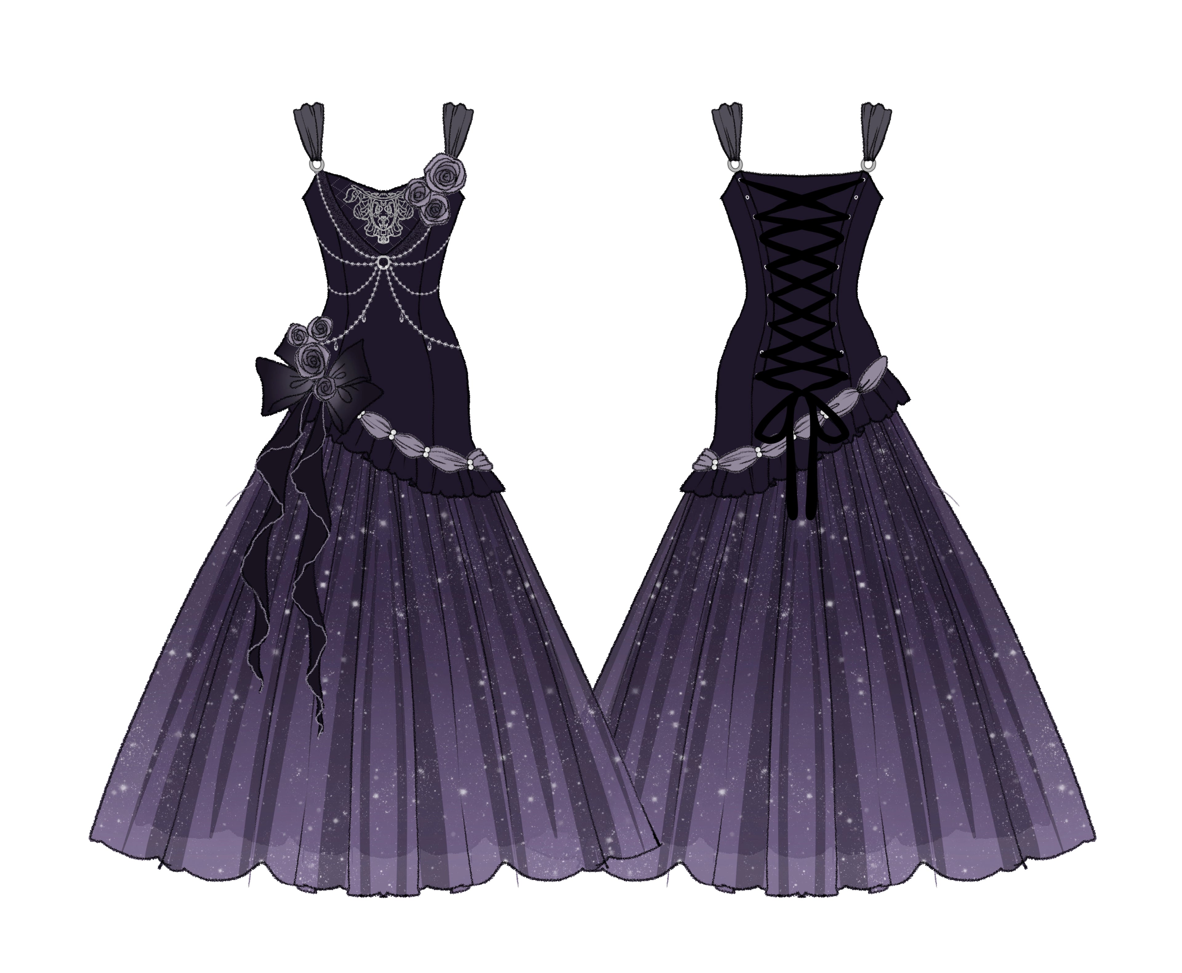 Design Concept
This enchanting Classic Lolita dress is crafted from luxurious purple velvet, offering a soft and elegant drape. Designed as a mermaid-style princess gown with delicate straps, it accentuates the silhouette while maintaining a graceful Lolita charm. Perfect for tea parties, cosplay events, or special occasions, the dress exudes sophistication and playful elegance. Its high-quality fabric ensures comfort, while the exquisite tailoring highlights every detail, making it a standout piece for any