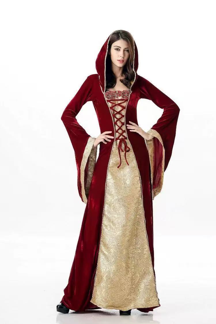 Design Concept:
This Classic Lolita queen-style hooded dress comes in a striking red hue, blending royal elegance with theatrical charm. The long gown features graceful lines and regal detailing, making it perfect for those who want to embody a majestic presence. The hooded design adds a touch of mystery, while the flowing silhouette enhances its dramatic appeal. Ideal for Halloween, stage performances, or themed parties, this gown captures the essence of timeless nobility in a Lolita-inspired form.
