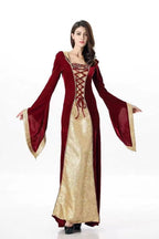 Design Concept:
This Classic Lolita queen-style hooded dress comes in a striking red hue, blending royal elegance with theatrical charm. The long gown features graceful lines and regal detailing, making it perfect for those who want to embody a majestic presence. The hooded design adds a touch of mystery, while the flowing silhouette enhances its dramatic appeal. Ideal for Halloween, stage performances, or themed parties, this gown captures the essence of timeless nobility in a Lolita-inspired form.
