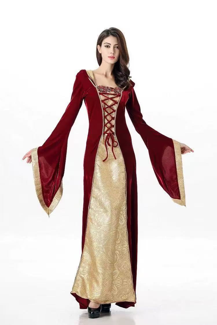 Design Concept:
This Classic Lolita queen-style hooded dress comes in a striking red hue, blending royal elegance with theatrical charm. The long gown features graceful lines and regal detailing, making it perfect for those who want to embody a majestic presence. The hooded design adds a touch of mystery, while the flowing silhouette enhances its dramatic appeal. Ideal for Halloween, stage performances, or themed parties, this gown captures the essence of timeless nobility in a Lolita-inspired form.
