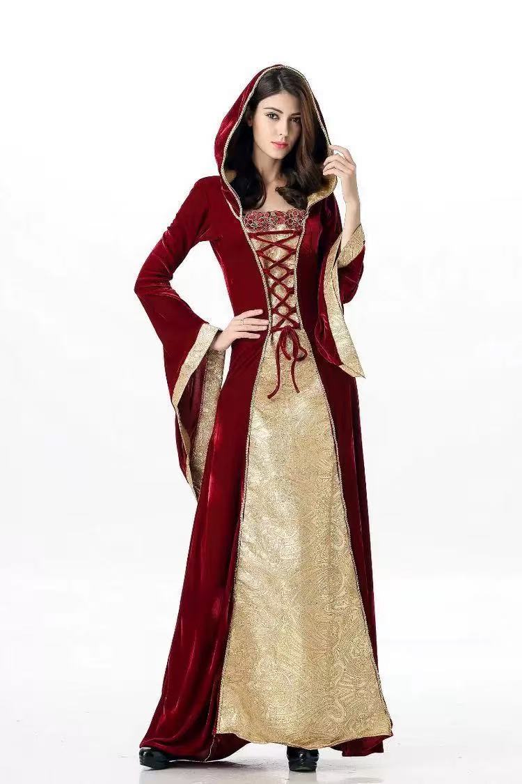 Design Concept:
This Classic Lolita queen-style hooded dress comes in a striking red hue, blending royal elegance with theatrical charm. The long gown features graceful lines and regal detailing, making it perfect for those who want to embody a majestic presence. The hooded design adds a touch of mystery, while the flowing silhouette enhances its dramatic appeal. Ideal for Halloween, stage performances, or themed parties, this gown captures the essence of timeless nobility in a Lolita-inspired form.
