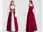 Design Concept
This Classic Lolita queen-style long gown showcases a red and white color combination with an elegant off-shoulder design. The fitted bodice and flowing skirt create a regal silhouette, perfect for Halloween, themed parties, stage performances, or festive events. Delicate Gothic detailing, including lace trims and tailored hems, gives the dress a sophisticated yet playful aesthetic. This design is distinct from similar products, offering a fresh take on queenly cosplay with its off-shoulder s