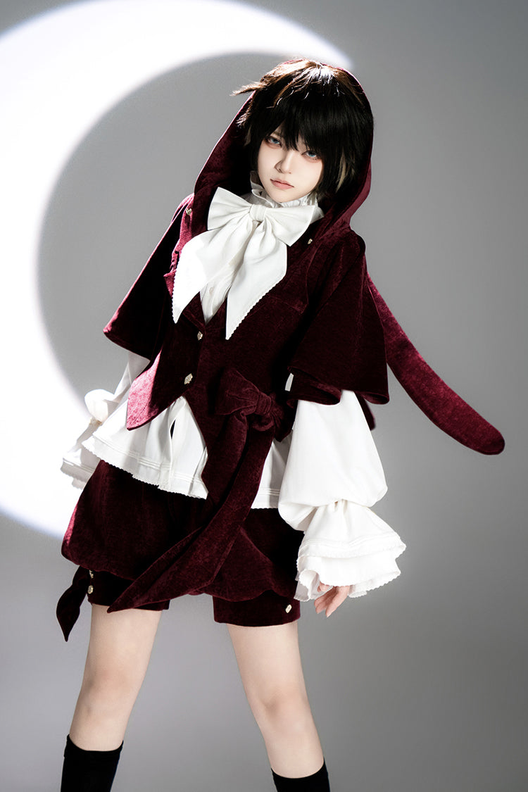 Red Rabbit Hunt Sweet Prince Handsome Ouji Lolita Shorts