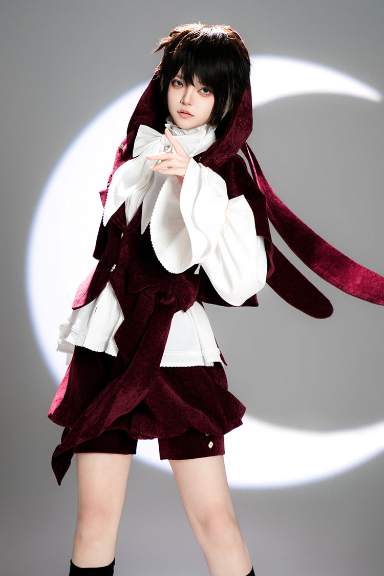 Red Rabbit Hunt Sweet Prince Handsome Ouji Lolita Shorts