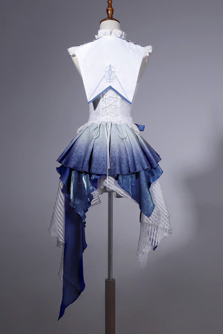 White Dragon Bones Chinese Style Prince Handsome Ouji Lolita Shorts