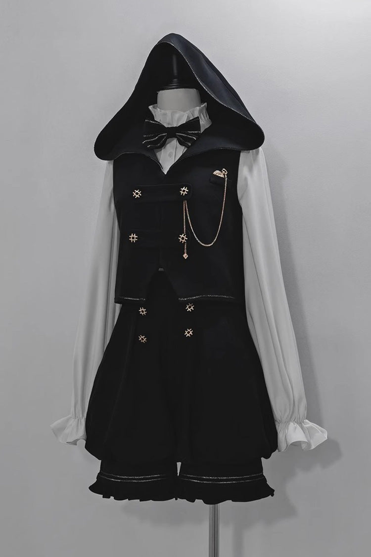 White Anxious Rabbit Long Sleeves Ouji Fashion Gothic Lolita Blouse