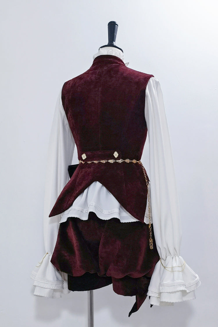 Red Rabbit Hunt Sweet Prince Handsome Ouji Lolita Vest