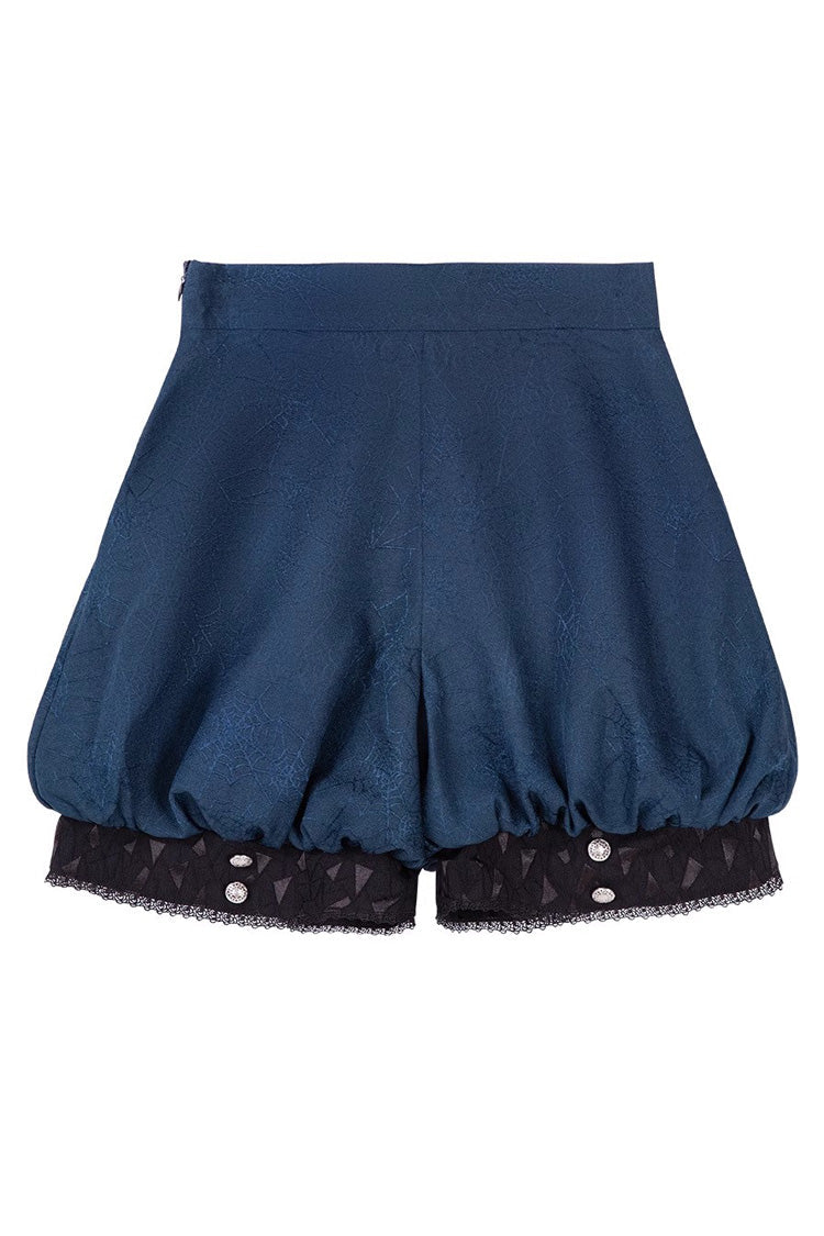 Blue Chris Son of Evil Prince Handsome Ouji Lolita Shorts