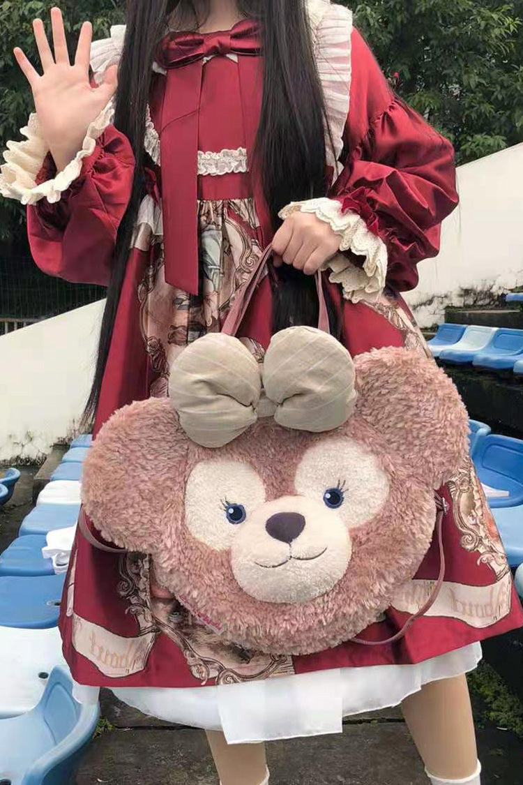 Shirley Mae Duffy Bear Big Face Sweet Lolita Bag Backpack