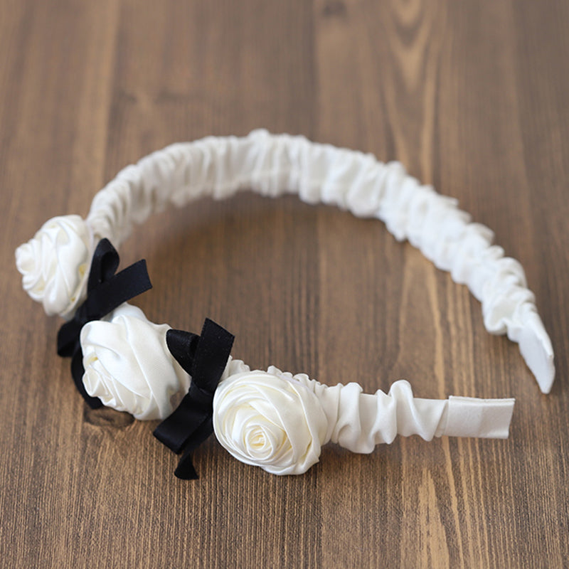 Flower Hair Accessories Headband Lolita Rose Decoration Sweet Headgear
