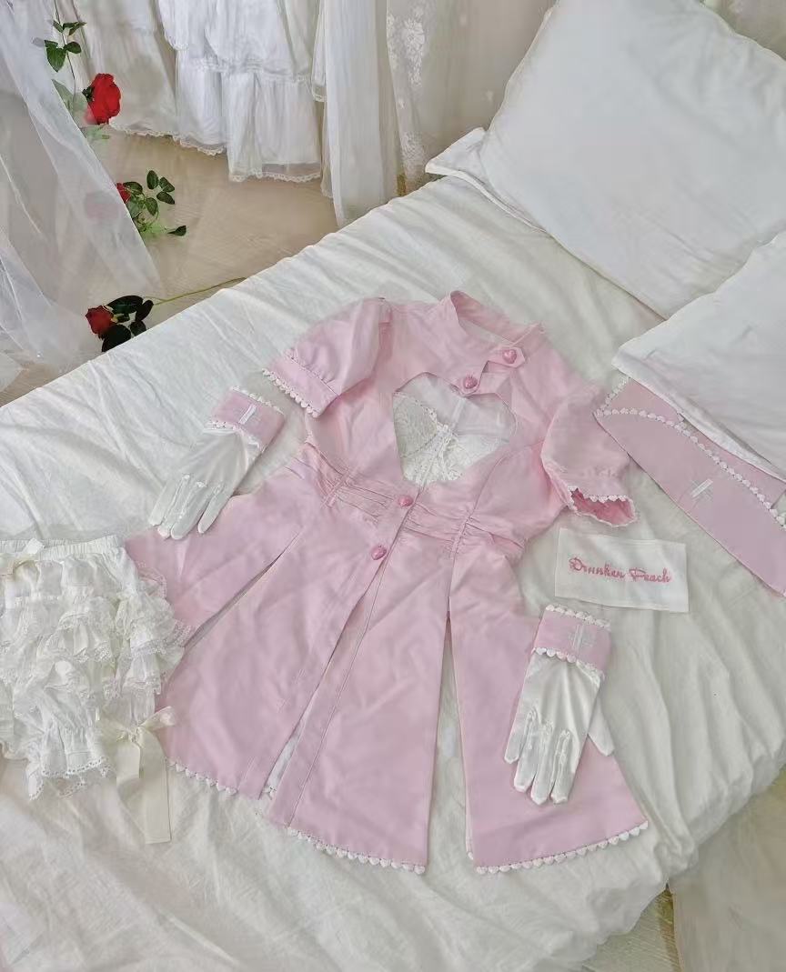 [Pre]Goth Lolita Bloody Nurse Dress Dark Cosplay Uniform Halloween Outfit