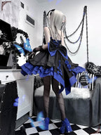 Gothic Lolita Sweet Rose Dresses Princess Ball Gown for Homecoming