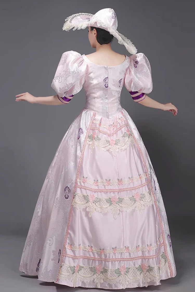 Design Concept:

This Hime Lolita dress in soft pink features a European-style design with short sleeves, embroidered print details, and a charming cardigan silhouette. The vintage-inspired Victorian elements and princess aesthetic create an elegant and sweet look. Perfect for special occasions, cosplay, or daily Lolita styling, this dress combines delicate craftsmanship with feminine sophistication.