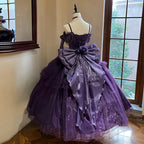 [Pre]Hime Lolita Purple Gradient Ball Gown Lolita Dress with Organza Layers