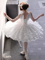 Hime Lolita Light Flower Fairy Beautiful Girl Student Day Bar Mitzvah Princess Dress