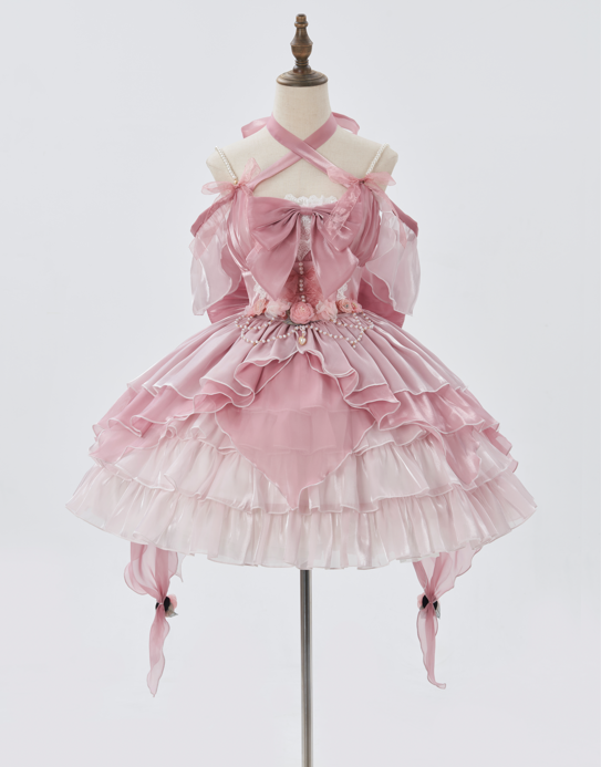 Little Flower Fairy Lolita Flower Marriage Lolita Dress Bar Mitzvah Birthday Dress JSK