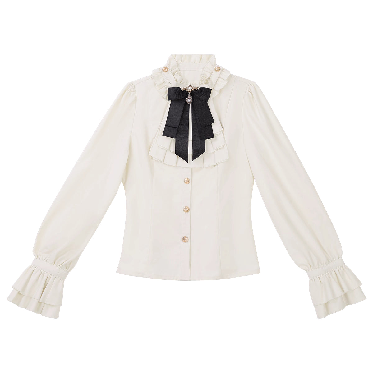 Design Concept:
This white Lolita blouse is inspired by classic prince-style fashion, designed to bring a youthful, boyish charm to your wardrobe. Featuring a structured yet comfortable fit, it combines elegance with daily wearability, perfect for tea parties, casual outings, or Lolita-themed gatherings. The crisp white color enhances the sophisticated yet playful aesthetic of the piece.