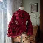 Design Concept:
Step into vintage-inspired gothic elegance with these Lolita Shorts in wine red, white, and black. Designed in a Gothic Punk prince style, they feature a refined high-waist cut and subtle tailoring that pairs effortlessly with Lolita blouses or coats. The unique design captures a blend of medieval charm and modern alternative fashion, making them ideal for tea parties, cosplay events, or casual streetwear styling. Both stylish and versatile, these shorts bring a statement look to any Lolita 
