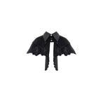 Lolita Coat Gothic Black Two-piece Cloak Set Spring Outfit