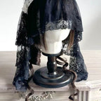 Design Concept:


This Lolita hair accessories collection features three elegant headbands crafted with gothic lace and delicate veil details, offering a charming subculture style. The set includes three variations—black and white, pure black, and pure white—each designed to add a refined and unique touch to Lolita outfits or cosplay looks.