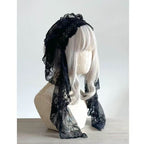 Design Concept:


This Lolita hair accessories collection features three elegant headbands crafted with gothic lace and delicate veil details, offering a charming subculture style. The set includes three variations—black and white, pure black, and pure white—each designed to add a refined and unique touch to Lolita outfits or cosplay looks.