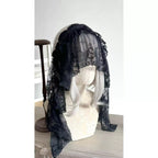 Design Concept:


This Lolita hair accessories collection features three elegant headbands crafted with gothic lace and delicate veil details, offering a charming subculture style. The set includes three variations—black and white, pure black, and pure white—each designed to add a refined and unique touch to Lolita outfits or cosplay looks.