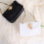 Lolita Handbag Gothic White Black Sun God Crossbody Bag Diablo Bag Lolita Accessories