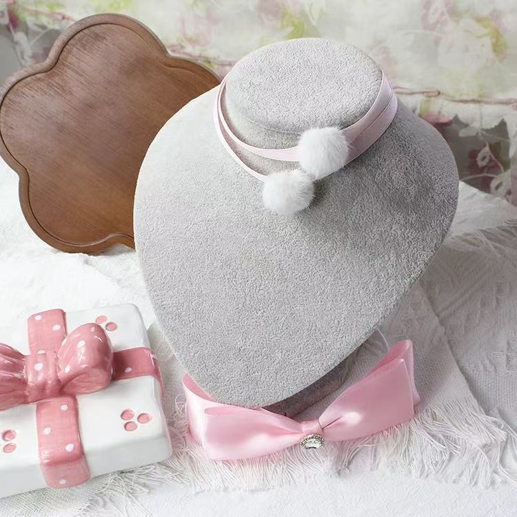 Design Concept:


Adorn your neckline with this utterly charming double-layer choker, designed to capture a sweet and playful Kawaii aesthetic. The necklace features a delicate two-tiered design that creates a beautiful, layered look perfect for adding a touch of fairy-tale whimsy to any Lolita coord.