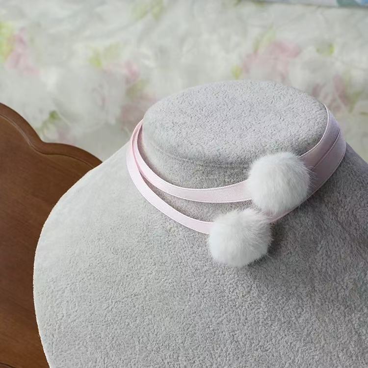 Design Concept:


Adorn your neckline with this utterly charming double-layer choker, designed to capture a sweet and playful Kawaii aesthetic. The necklace features a delicate two-tiered design that creates a beautiful, layered look perfect for adding a touch of fairy-tale whimsy to any Lolita coord.