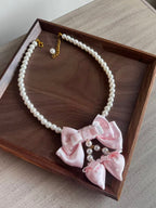 Design Concept:


This Lolita necklace collection features four charming styles, each adorned with a playful strawberry pendant and delicate pearl accents. Available in red polka dots, wine red polka dots, pink polka dots, and blue polka dots, these necklaces bring a sweet and versatile touch to daily outfits while capturing the whimsical essence of Lolita fashion.