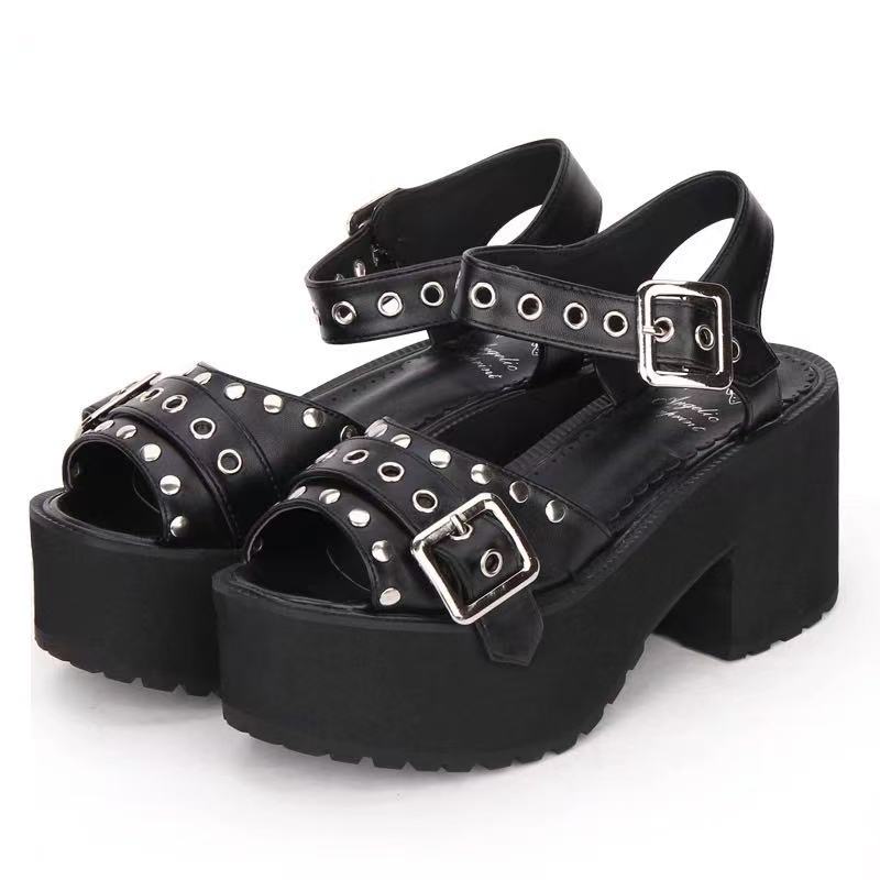 Design Concept:

These adorable Lolita shoes are crafted to combine comfort with sweet, playful charm. Made with soft, padded material, they provide extra cushioning for long-lasting wear. Each pair features a delicate ribbon accent on the front, enhancing the feminine and sweet aesthetic. Designed for daily Lolita outfits or special occasions, these shoes are both cozy and stylish. Available in five lovely colors—black, red, white, pink, and blue—making them easy to match a variety of Lolita coordinates.