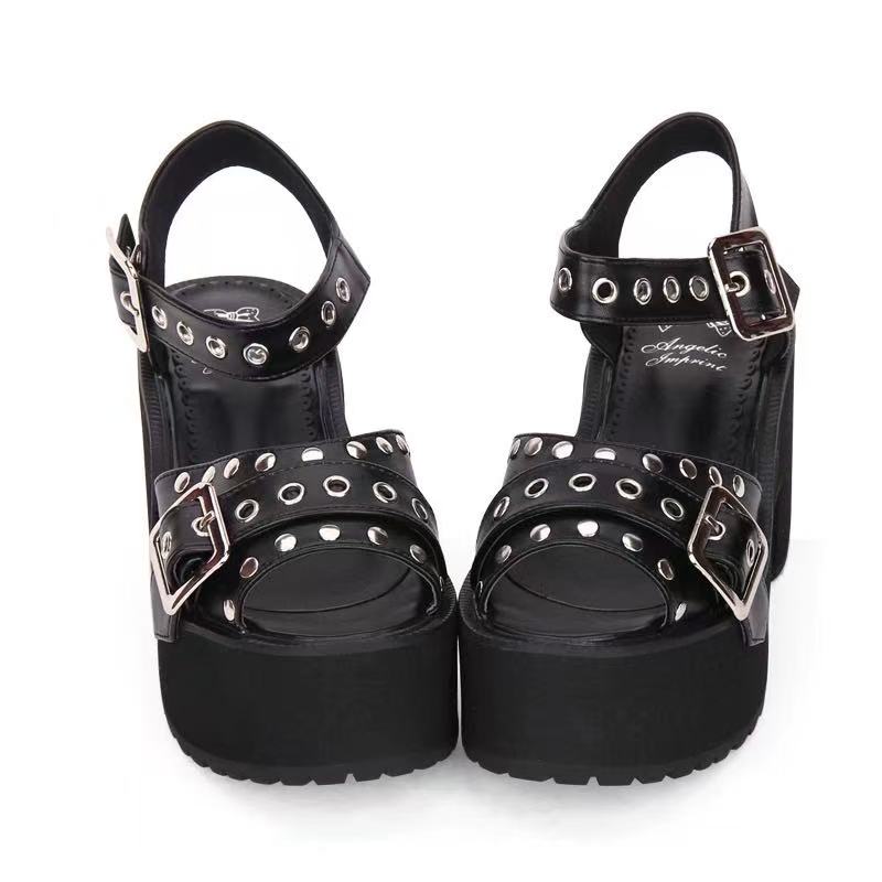 Design Concept:

These adorable Lolita shoes are crafted to combine comfort with sweet, playful charm. Made with soft, padded material, they provide extra cushioning for long-lasting wear. Each pair features a delicate ribbon accent on the front, enhancing the feminine and sweet aesthetic. Designed for daily Lolita outfits or special occasions, these shoes are both cozy and stylish. Available in five lovely colors—black, red, white, pink, and blue—making them easy to match a variety of Lolita coordinates.