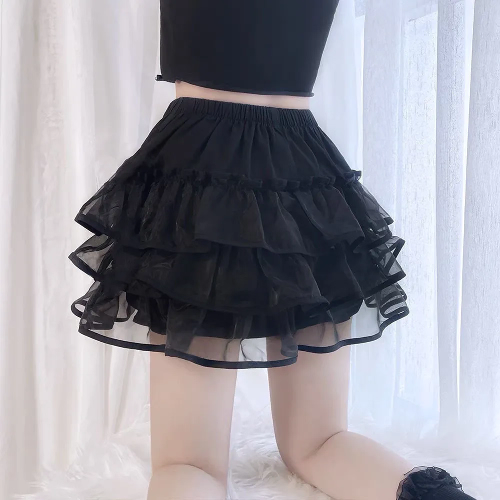 Design Concept:
Step into timeless elegance with our Lolita Safety Bloomers, expertly crafted to blend classic Japanese JK school style with practical modern design. These beautifully layered bloomers feature a delicate crinoline structure that creates the perfect subtle puff while providing complete coverage and peace of mind with their anti-peek design.