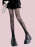 Design Concept:


These Lolita stockings are sheer pantyhose designed in black and white, featuring delicate lace and a charming butterfly pattern. Crafted for a soft, Japanese-inspired “pure” Lolita aesthetic, they add a subtle touch of elegance and allure to any outfit. Perfect as a base layer or for cosplay styling, these stockings combine comfort with a lightweight, breathable design, making them ideal for daily wear or special occasions.