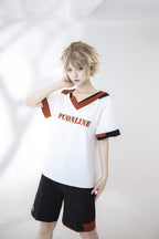 Ouji Fashion Summer Princess Chronicles Color Block Trim Shirt Shorts Set