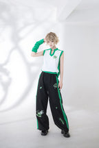 Ouji Fashion Summer Princess Chronicles Gaming Inspired Vest Shirt Pants Set