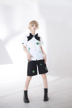 Ouji Fashion Summer Princess Chronicles Graphic Shirt Shorts Set