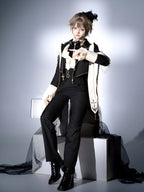 Design Concept:
Step into a world of regal elegance with this Lolita coat in deep blue, inspired by vintage European royal court fashion. Crafted with attention to detail, the coat features a structured silhouette with classic prince-style elements and a flowing cape, perfect for adding a noble touch to your Lolita or cosplay ensemble. Ideal for daily wear, tea parties, or special themed events, this coat effortlessly combines historical charm with modern Lolita aesthetics.