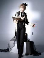 Design Concept:
Step into a world of regal elegance with this Lolita coat in deep blue, inspired by vintage European royal court fashion. Crafted with attention to detail, the coat features a structured silhouette with classic prince-style elements and a flowing cape, perfect for adding a noble touch to your Lolita or cosplay ensemble. Ideal for daily wear, tea parties, or special themed events, this coat effortlessly combines historical charm with modern Lolita aesthetics.