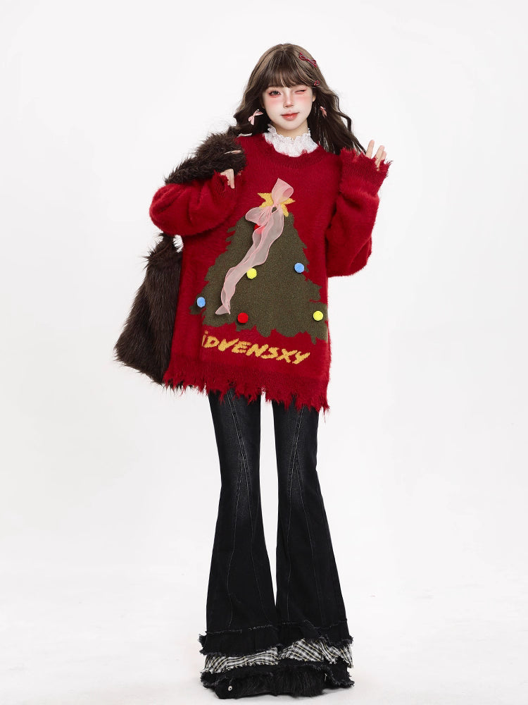 Description:
Embrace festive charm with our Red Mink Plush Knit Pullover Sweater, a cozy Lolita blouse designed for all seasons. Crafted in a rich red hue, this pullover sweater features soft mink plush fabric that offers both warmth and comfort while maintaining a lightweight feel for versatile wear. The simple yet elegant round-neck design highlights a classic silhouette, making it easy to pair with skirts, petticoats, or layered coordinates. Perfect for daily wear or seasonal celebrations, this piece bal