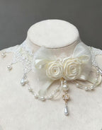 Design Concept:


Embrace a timelessly elegant and romantic aesthetic with this delicate Lolita necklace. Crafted in a soft beige hue, this piece exudes a sense of gentle sophistication, perfectly suited for Classic and Sweet Lolita styles. The necklace features a beautifully sculpted rose as the central pendant, symbolizing grace and affection. A dainty bow accent is elegantly incorporated, adding a touch of classic Lolita charm to the overall design.