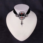 Design Concept:


Embrace a bold and alternative aesthetic with this striking Gothic Punk necklace. Crafted in a deep black hue, this choker-style piece is designed to make a statement, perfectly blending Y2K edge with subculture-inspired Lolita fashion. The centerpiece of the design is a prominent cross pendant, symbolizing a classic dark romanticism. Adding a customizable and edgy touch are the functional lace-up details, allowing you to adjust the fit for a personalized look.