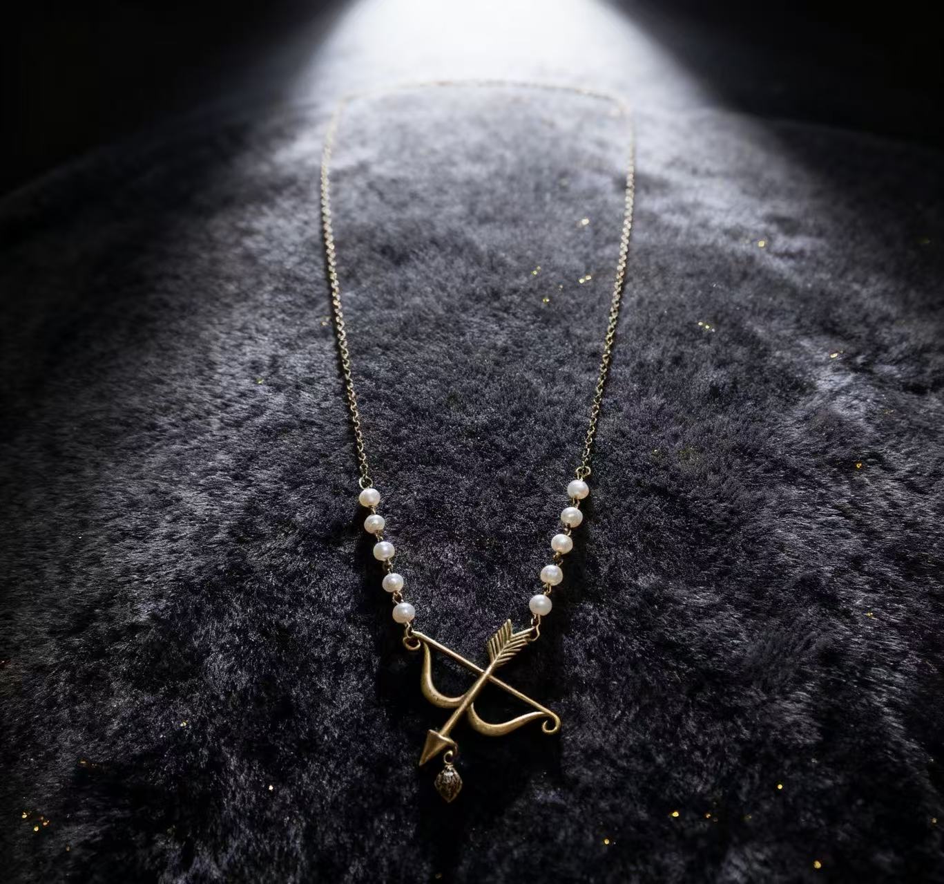 Design Concept:


Capture the essence of sweet romance with this delicately crafted Lolita necklace. The centerpiece of the design is a charming "Arrow of Love" pendant, symbolically representing Cupid's arrow and the blossoming of affection. Crafted in a warm golden tone, this piece adds a touch of classic elegance to any coord. The dainty chain and subtle design make it a perfect accessory for expressing a heartfelt and romantic sentiment within the Lolita fashion style.