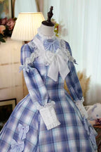 Design Concept:

Embrace timeless sweetness in this charming Sweet Lolita JSK dress, featuring a delicate grid pattern and a beautifully crafted large bow accent at the waist. Designed for year-round elegance, this dress is available in four rich and versatile colors: a mystical&nbsp;Purple, a passionate&nbsp;Red, a serene&nbsp;Blue, and a classic&nbsp;Brown, allowing you to express your unique style. Perfect for creating your next dreamy coordinate, it's an essential piece for any Lolita wardrobe.