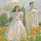 Wedding Lolita White French Court Trailing Princess High-end Dress Spring Summer Birthday Party Graduation Ceremony