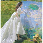 Wedding Lolita White French Court Trailing Princess High-end Dress Spring Summer Birthday Party Graduation Ceremony